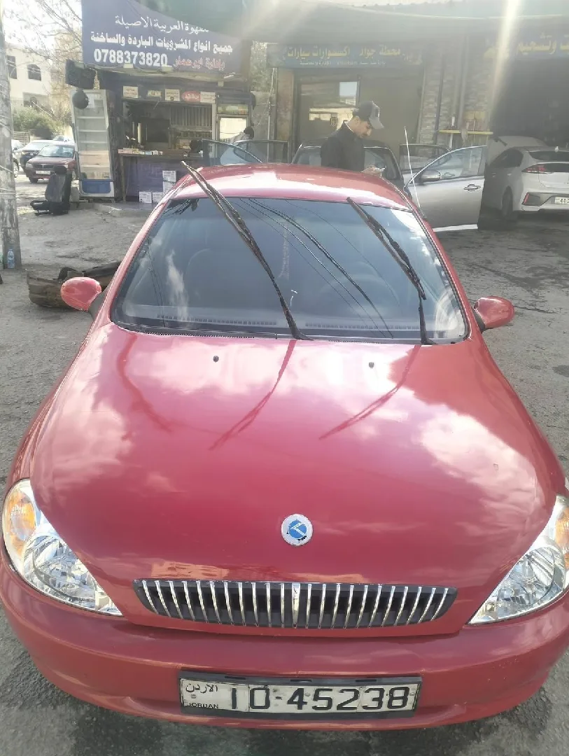 سياره كيا ريو 2002خالي قص قلبان قير اوتوماتيك منتهي ترخيصها الها 6شهورسعر البيع