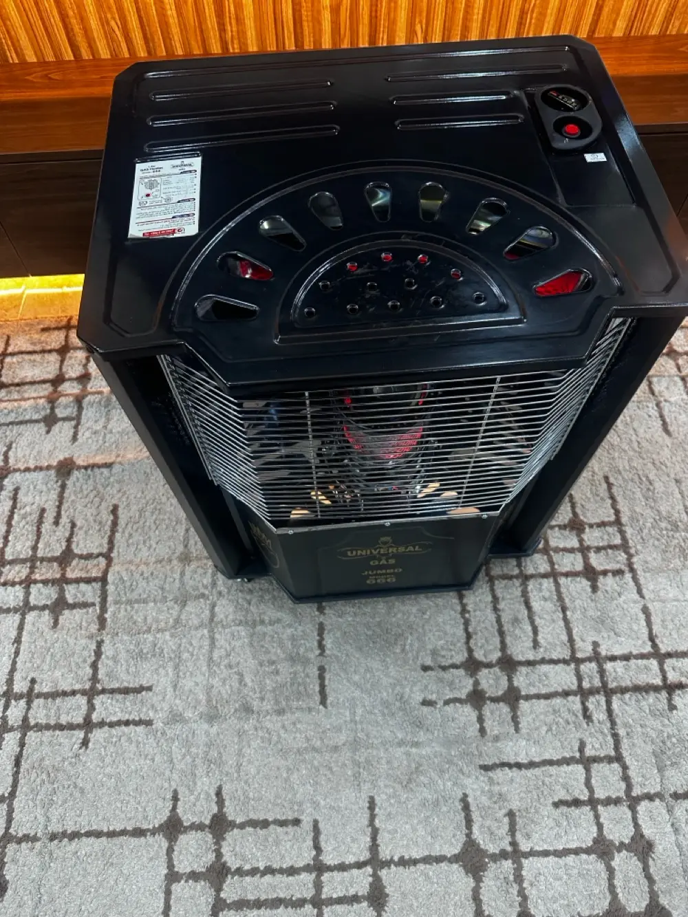 صوبة غاز يونيفرسال جامبو موديل ٦٦٦ جديد استعمل شهر للبيع