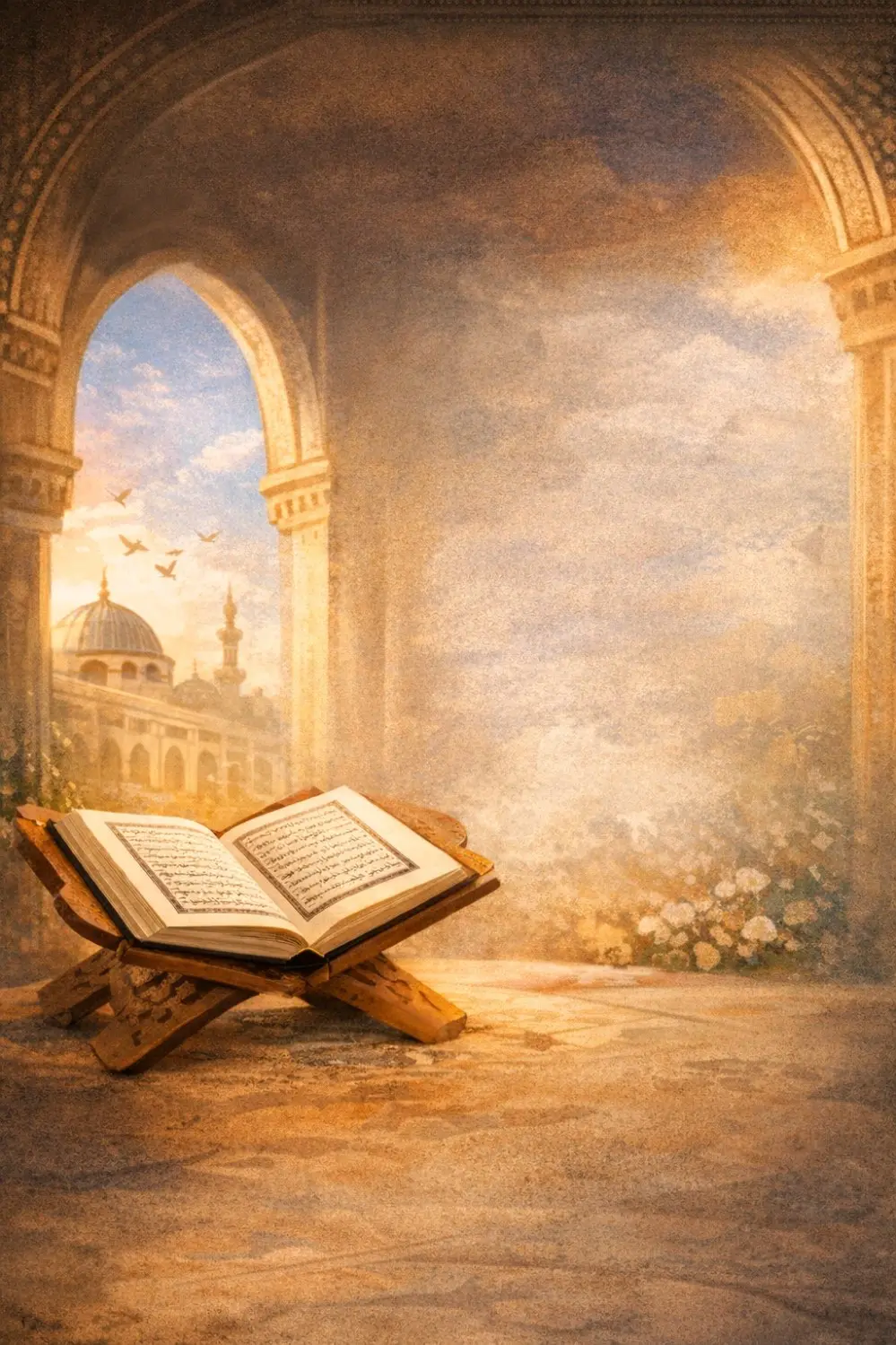 تعليم قرآن كريم ولغة عربية