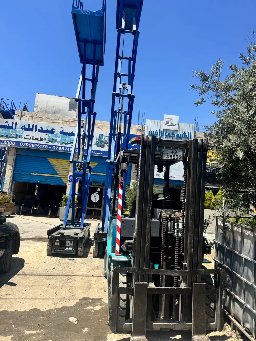 رافعات شوكيه و سيزرلفت