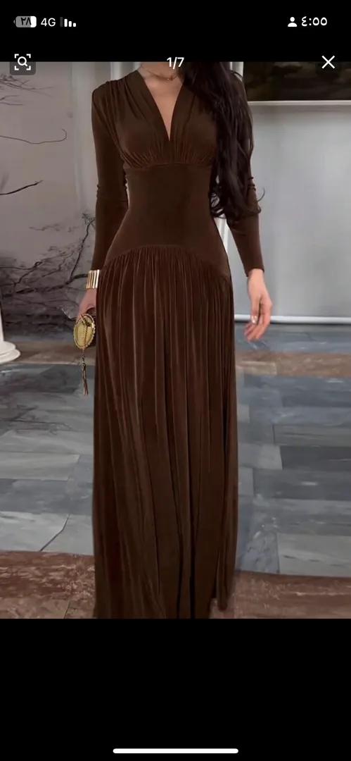 فستان مخمل