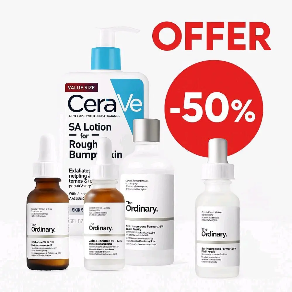 *CeraVe&The Ordinary*