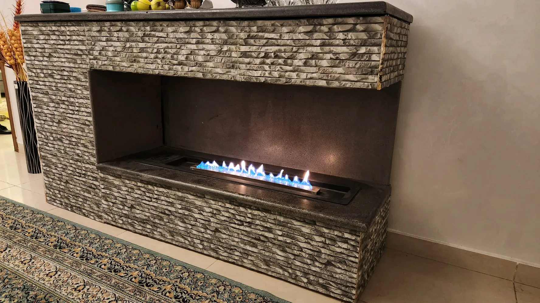 mobile fireplace