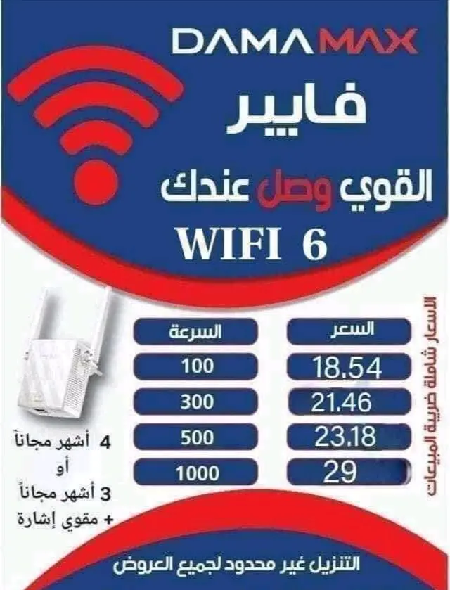 انترنت فايبر