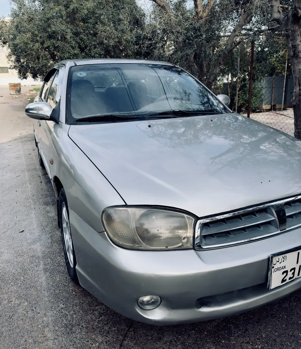 كيا سبكترا فحص كامل موديل 2000/ spectra KIA   بحاله ممتازه ولا تحتاج صيانه ، دها